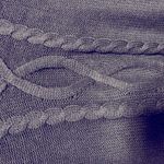 CHAPS  Womens Cable-Knit V-neck Long Sleeve Photo 4