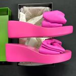 Kate Spade  Neoprene Bikini Wedge Sandals 9 Rhododendron Grove Photo 3