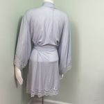 Eberjay Eberjey Mademoiselle Robe Grey Lace Trim XS Photo 9