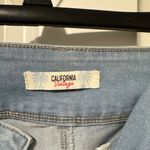 California vintage Sky Blue Distressed Ankle Jeans Photo 1