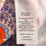 Talbots Womens Shirt Size XL Bloomcore Floral Print Colorful Casual Crew Neck Photo 7