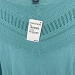Nordstrom Teal Knit Sweater Photo 2