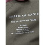 American Eagle  The Everything High-Waisted Green Flare Legging‎ Medium NWT Photo 7