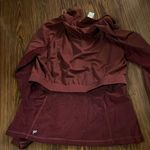 Fabletics Women’s  maroon long sleeve athletic pullover jacket Photo 1