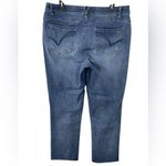 Democracy  “Ab” Technology Jeans Women’s‎ Size 16 Cropped Denim Raw Hem Photo 1