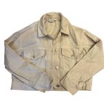 ZARA Crop Denim Jacket Photo 0