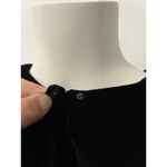 Talbots VINTAGE 80s Black Velvet dress size 6P NYE cocktail holiday quiet luxury Photo 5