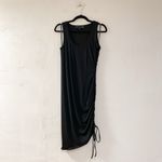 Veronica Beard Jeans Dimitri Ruched Tank Dress in Black Medium Photo 1