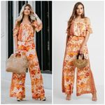 Free People NWT  Carmen Off-the-Shoulder Jumpsuit Photo 2