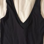 House of Harlow Plunging vneck ribbed bodysuit Photo 4