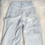 Abercrombie & Fitch Abercrombie Light Wash The 90’s Straight Ultra High Rise Carpenter Jeans Photo 6