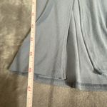 Old Navy Garage Fitted Rib Knit Maxi Dress Sz  XS Low Back Stretch Slit Resort Beach Sexy Photo 13