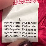 None Bright pink shimmery metallic large junior shorts with drawstring and pockets Photo 5