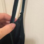 Emerald Green Velvet Babydoll Empire Waist Formal Maxi Dress Size M Photo 1