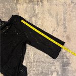 a.n.a  Bathing Suit Black Lace Coverup Photo 5