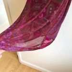 Forever 21 Vintage NWt Y2K 2000s magenta Paisley Print Sleeveless Dress Fairy Photo 2