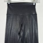 Lululemon Align High-Rise Pant 25" *Shine Radiate Foil Print Black Size 4 EUC Photo 1