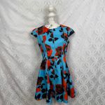 Gracia  Floral Fit & Flare Rockabilly Mini Dress Size L Photo 7