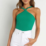 Petal and Pup Green Top Photo 0