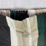 Ann Taylor Womens Shorts Linen Lightweight Striped Pull-On Multicolor High Rise Photo 2