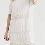American Eagle Outfitters Off The Shoulder Crochet Dress Photo 0