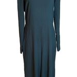 Adam Lippes Jada Flared long sleeve Jumpsuit in Green 8 Womens Dressy Catsuit Photo 3