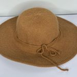 Adora Tan Wool Polyester Blend Hat Woman's OS Photo 0