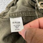 Old Navy Cargo Pants Women 18 Olive Low Rise Y2K Baggy Skater Wide Leg Photo 7