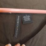 Preswick & Moore  Rayon Size Large L Dark Green Flowy Button Blouse Whimsy Goth Photo 6