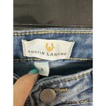 Austin Landing Rhinestone Butterfly Back Embellished Flare Jeans 90s Women's 3 Blue Size undefined Photo 2