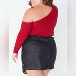 Moto Skirt With Slider Belt By SONCY Black Size 14 Photo 1