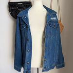 NWT Vintage Outdoor Expedition Harrah's Denim Jacket, Size Medium Blue Photo 0