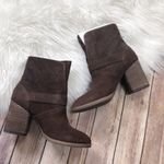Isola  Women's Lavoy Suede Brown Textured Ankle Boots Size 8.5 NEW‎ Photo 6