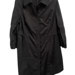 Etcetera  Black Button Down Shirt Dress Size 10 EUC Office Casual Dressy Photo 0