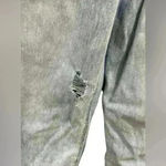 American Eagle Outfitters Blue Jean Mom Overalls Woman Sz 2 Short Light Wash Photo 2