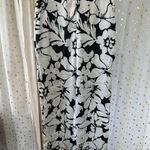 ZARA Silky Satin Like Tropical Floral Side Pockets Wide Leg Pants Trousers XS Photo 1