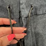 Massimo Dutti  Women’s 2 Jogger Pants Woven Cotton Blue Tapered Stretch Comfort Photo 6