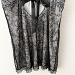 Victoria's Secret | Black Nude Lace Nightie Neglige Dress Padded Y2K | Size 36B Photo 5