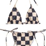 Zaful Checkered Swimsuit Photo 0