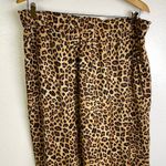 Summersalt  The Perfect Palazzo Pants XL Tan Black Leopard Animal Beach NWT Photo 6