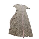 Banana Republic Animal Print Long Sleeve Women's Midi Dress Size XS Photo 12