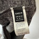 SheIn Frenchy Ribbed Knit Split Thigh Tank Dress Dark Grey Photo 5