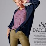 CAbi Style 5275 Newport Hoodie Cardigan Sweater in Navy Size M Photo 10