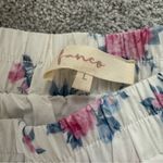 The Impeccable Pig Floral Tiered Skirt - Pink and Blue Large. brand new without tags Photo 1