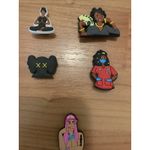 5pcs Random Shoe Charms for Shoes with Holes Black Photo 4