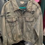 POL Distressed denim jacket vici Photo 0