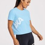 Hoka All-Day Tee light blue t shirt Photo 0