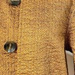 Patty Kim Reversible Equestrian Novelty Quilted Jacket Coat Size Large Red Photo 7