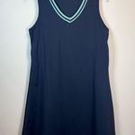 Sincerely Jules Athletic Dress Navy Blue Tennis Shelf Bra Sleeveless Mini Large Photo 0