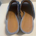 Vero Cuoio  Navy Velvet Mules Photo 3